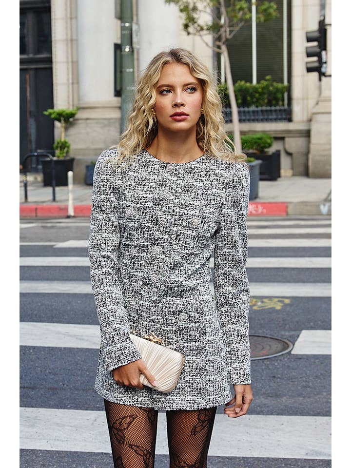 MARBLE Dressy Span Jacquard Romper - RD1009 for wholesale on Faire3