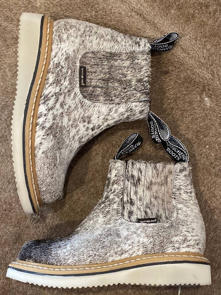 Size 13 (19 cm) Kids Cowhide Rancherr Lechera for wholesale by Rancherr Boots