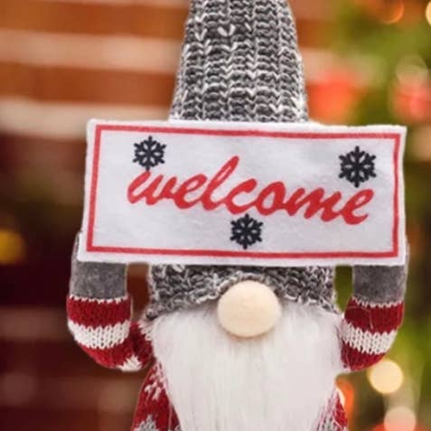 AlexisandGreenberg - Wholesale Christmas Decoration - A & G Gnomes Elf Light Up Welcome Home Gnome