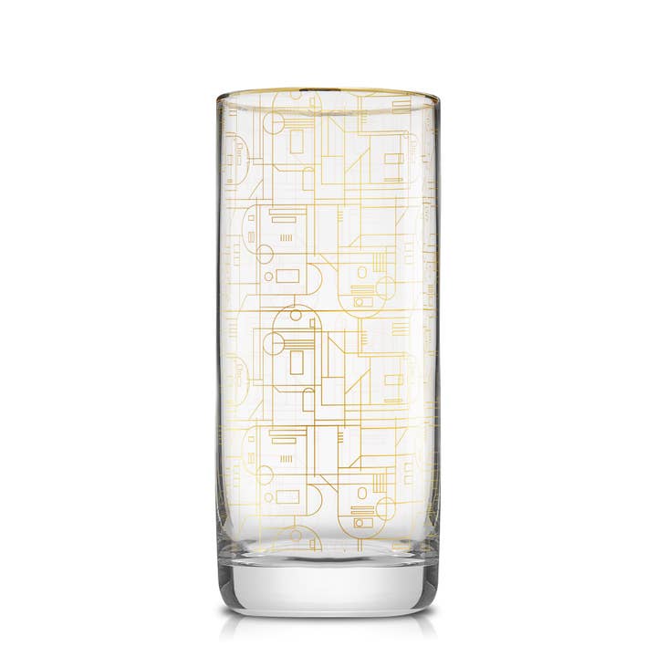 JoyJolt - Wholesale Drinking Glass/Cup - Star Warsâ„¢ Deco Drinking Glasses, Set of 4- LIMITED EDITION