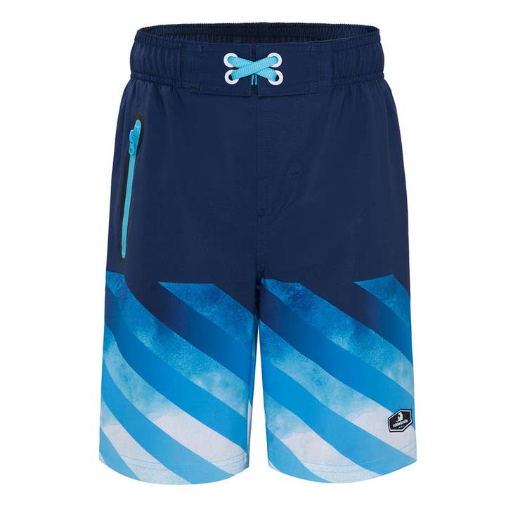 Rokka & Rolla, Inc - Wholesale Swim Shorts - Kids - Boys' 4-Way Stretch Mesh Lined Swim Trunks Swimwear