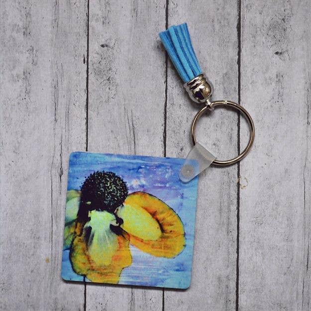 Llavero Luna para venta al por mayor de Angie Bryant Art