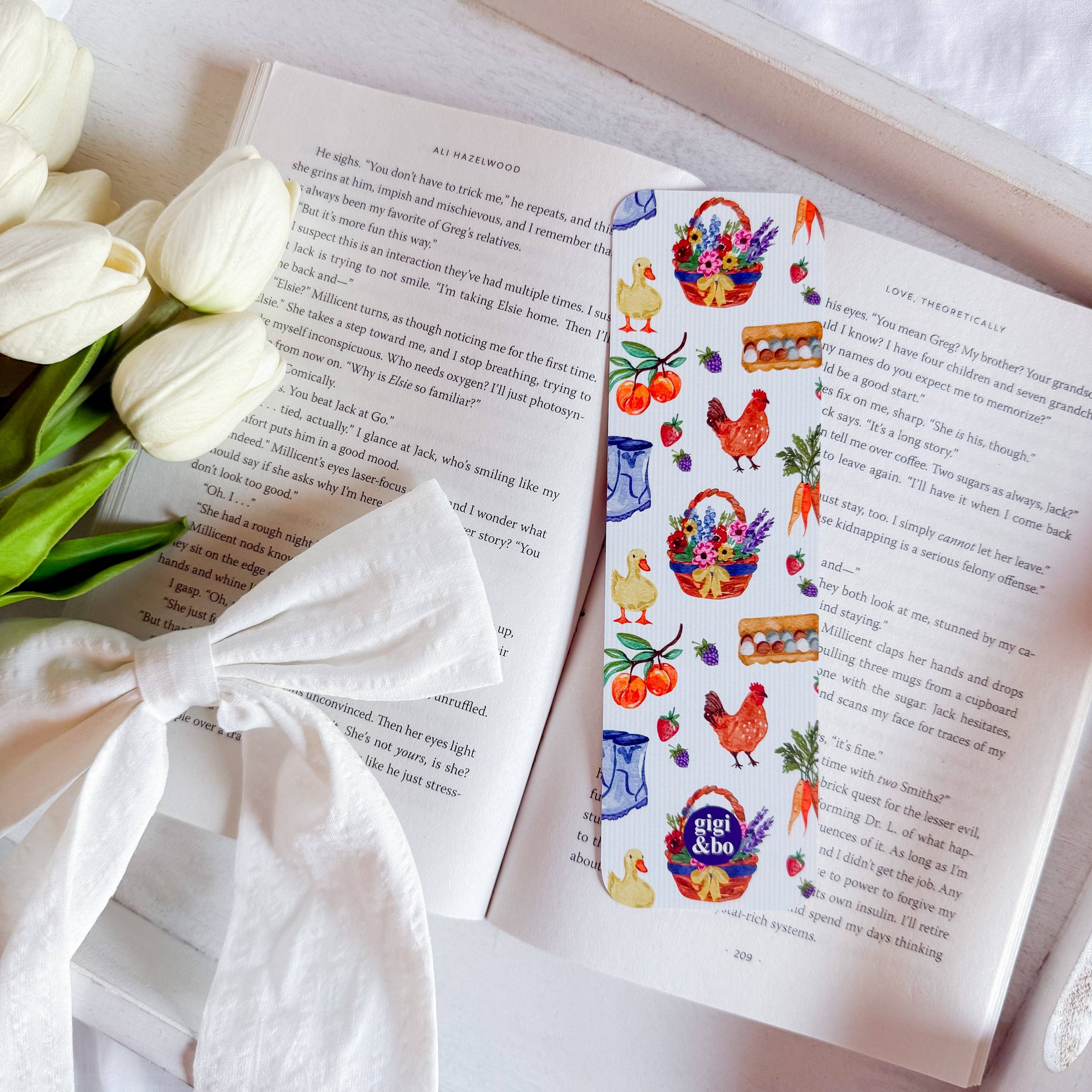 gigiandbo - Wholesale Bookmark - Farmer's Market Bookmark1