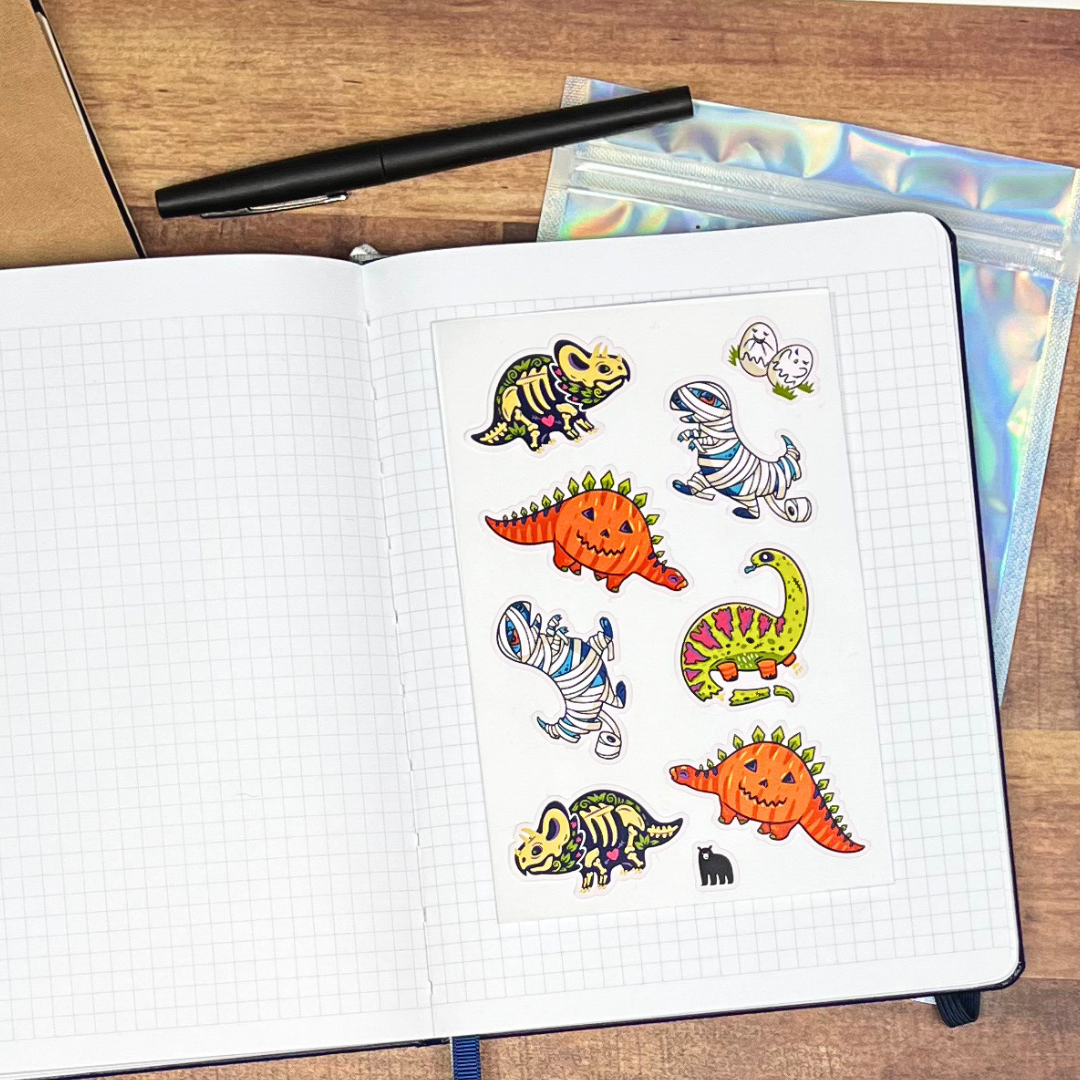 Four Bears Sticker Club - Wholesale Sticker - Trick Rawr Treat1