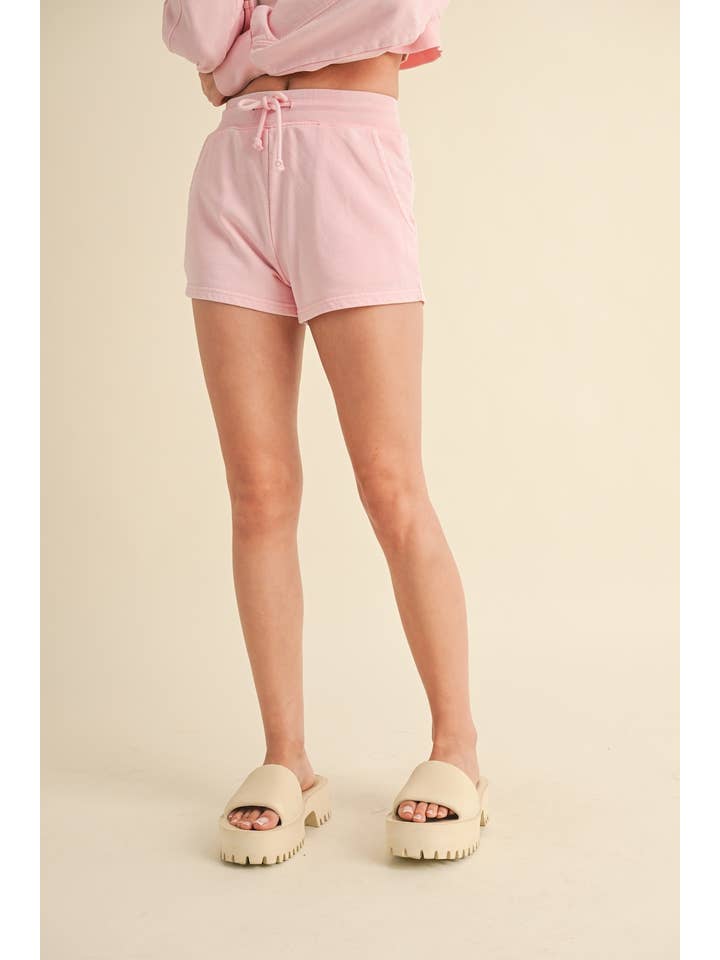 KIMBERLY C - Wholesale Korte broeken - Dames - Mineral Wash Shorts36