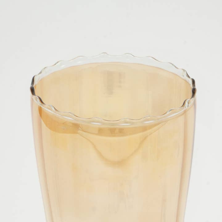 ExpoBazaar - Wholesale Vase - Glass Vase | Whimsy Whirlpool Large Vase | 5.50X10"6