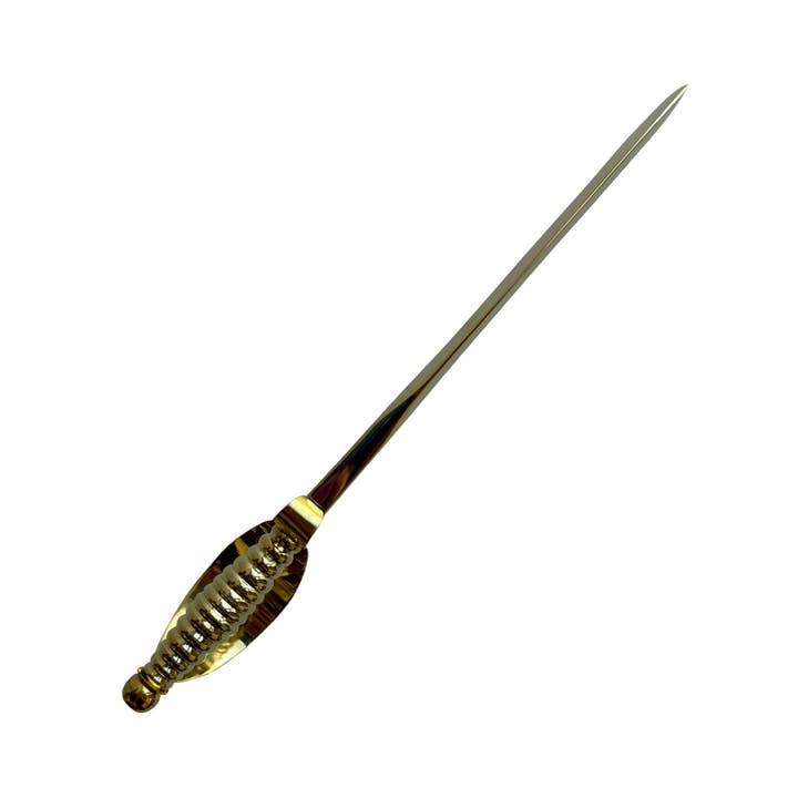 Madison Bay Co. - Historical Home Decor Reproductions - Wholesale Letter Opener - 7" Brass Sword Letter Opener