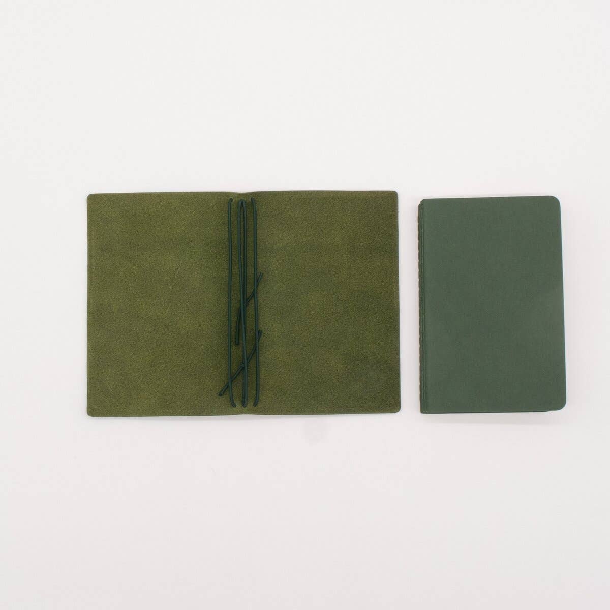 Arbor Trading Post - Wholesale Journal Cover - Pocket-Size Leather Traveler Notebook Cover, 3 Notebooks10