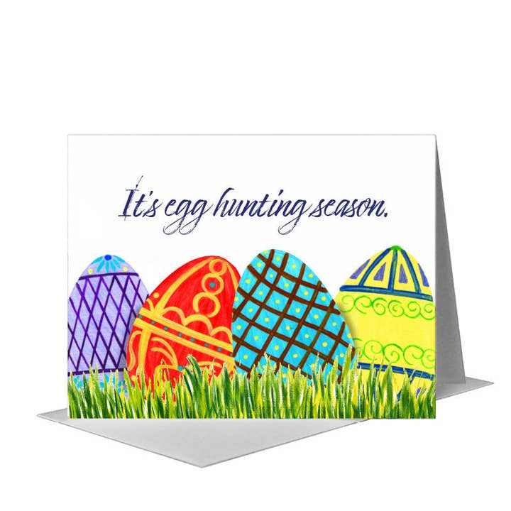 Egg Collection 3, Greeting Card (#7670E) for wholesale by Printed Canvas