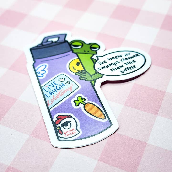 Toku Arts - Wholesale Sticker - Crusty Bottle Vinyl Sticker