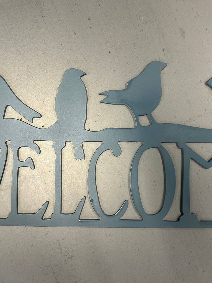 Hanging welcome sign for wholesale by Alston Design Co