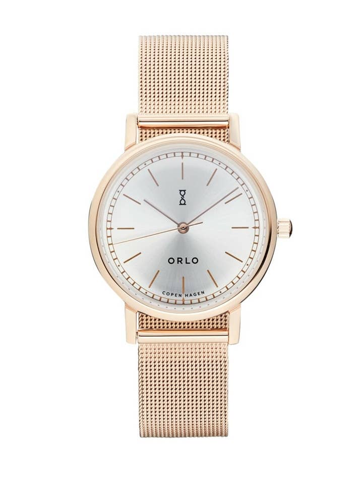 Copenhagen Rose Silver Petite for wholesale by ORLO Watches Copenhagen