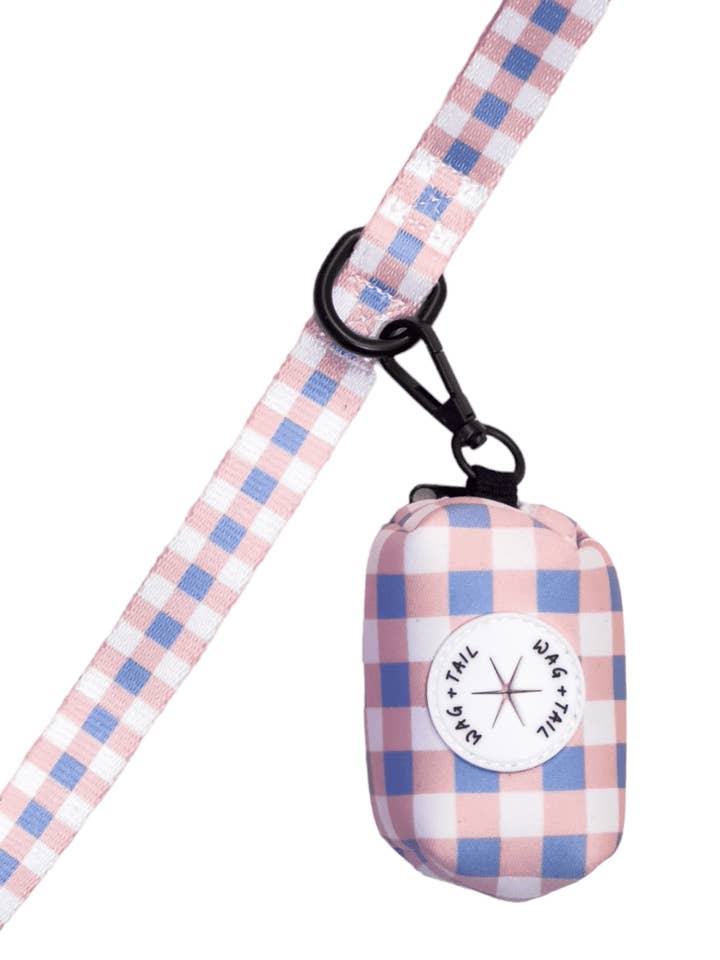 Waste Bag Holder - Pretty in Plaid for wholesale by Wag + Tail