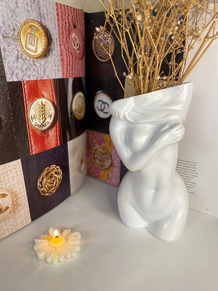 Female Body Vase for wholesale by Candles By Lily