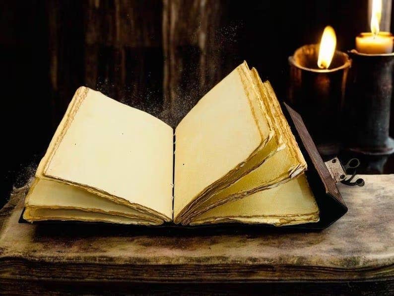 MNM HANDICRAFTS - Vente Journal intime - Carnet artisanal portes de Durin du Seigneur des Anneaux2