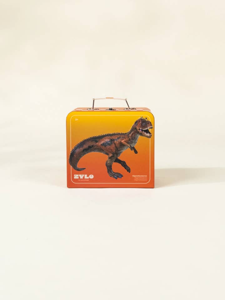 Giganotosaurus Dinosaur in a Collectible Box for wholesale by Coco Village