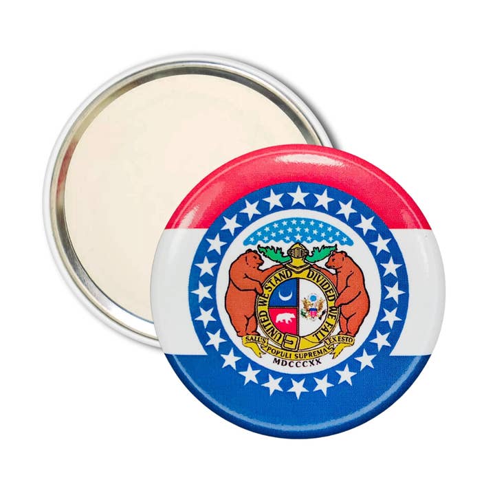 Espelho de Bolsa - Bandeira do Estado do Missouri - EUA por atacado de Worldwide Souvenirs