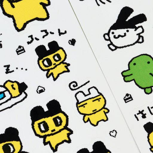 K-Wonderland - Wholesale Sticker - Tamagotchi Daily Deco Stickers3