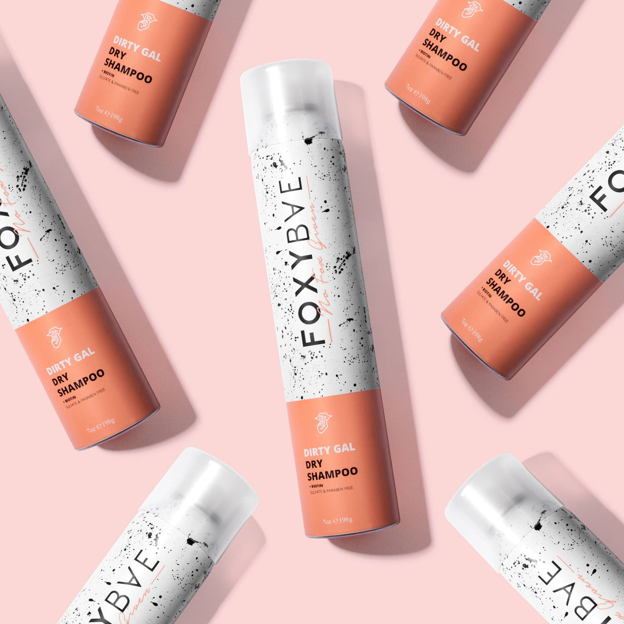 Foxybae Hair - Wholesale Dry Shampoo - Dirty Gal Dry Shampoo + Biotin7