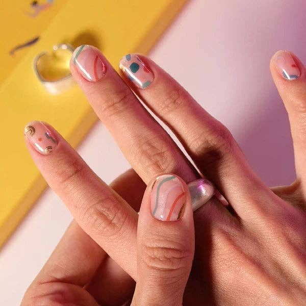 Beauty Goddess - Venta al por mayor Decoración/pegatinas de uñas - MoYou London Tira de Uñas de Gel ★ CONFETTI DIP1