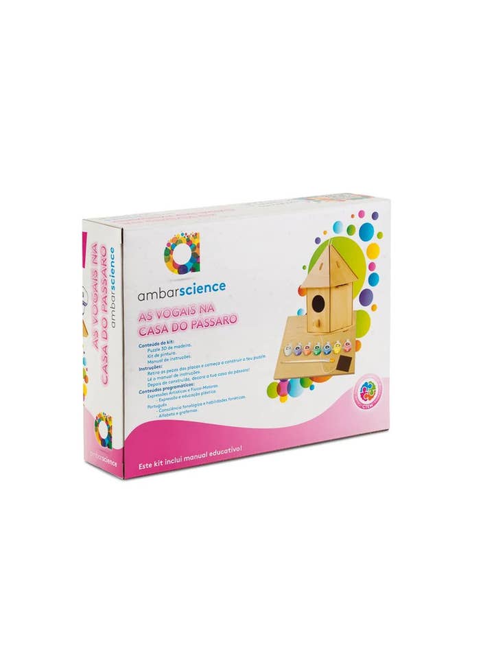 Le vocali nella casetta degli uccelli (3+) per la vendita all'ingrosso da parte di ambarscience