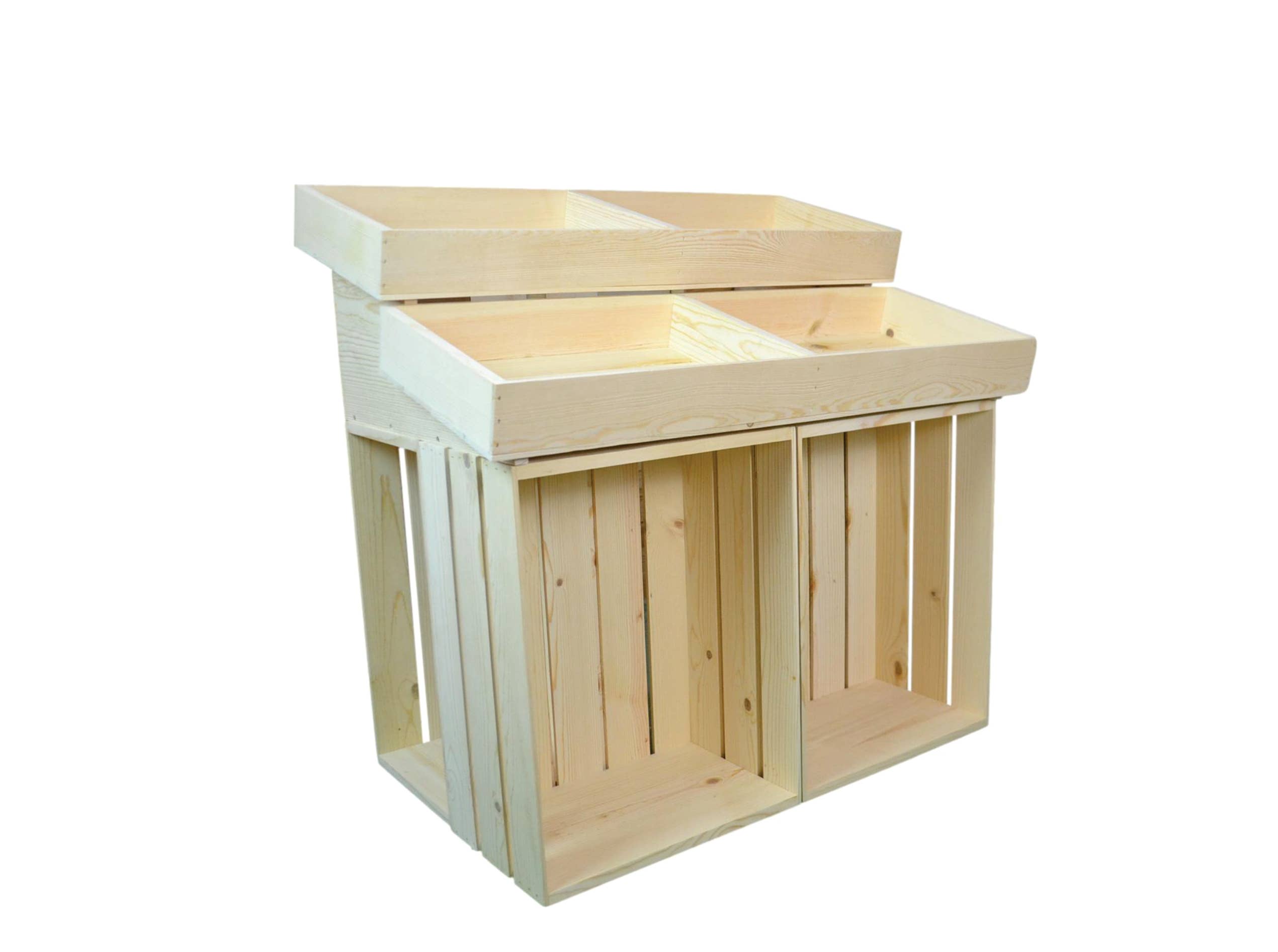 Poole & Sons Inc. - Wholesale Retailer Display Stand/Case - Wooden End Cap Store Floor Display6