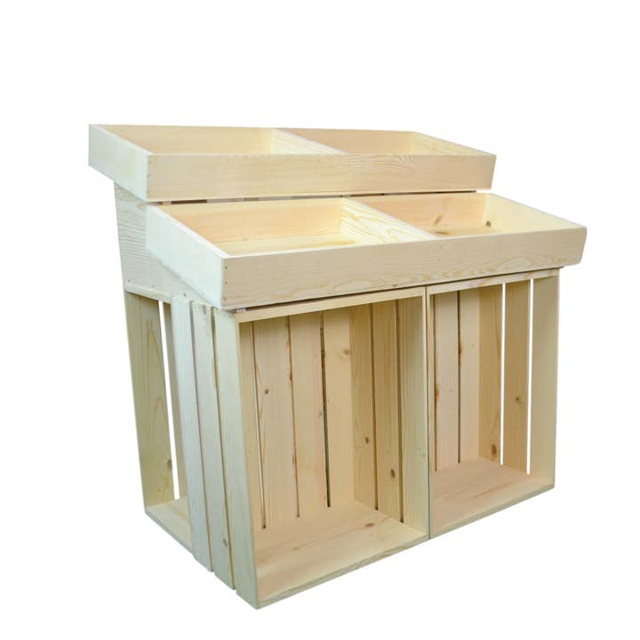 Poole & Sons Inc. - Wholesale Retailer Display Stand/Case - Wooden End Cap Store Floor Display6