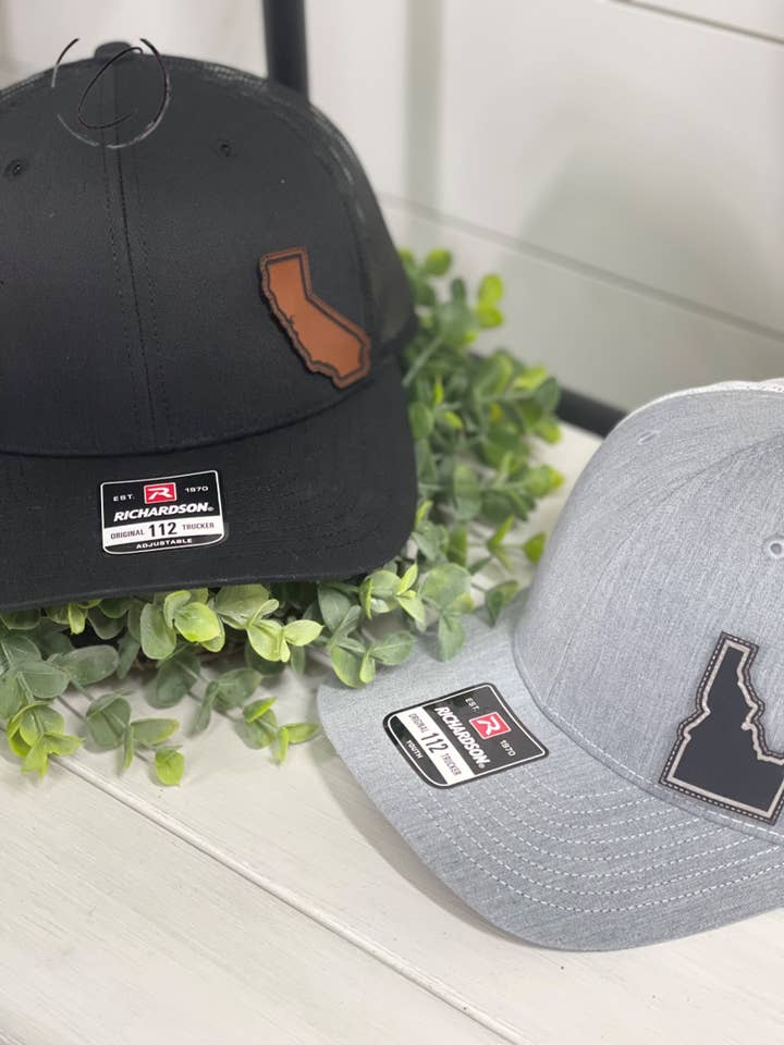 Adult State Silhouette Accent Patch Snapback Hat for wholesale by CMD Wholesale