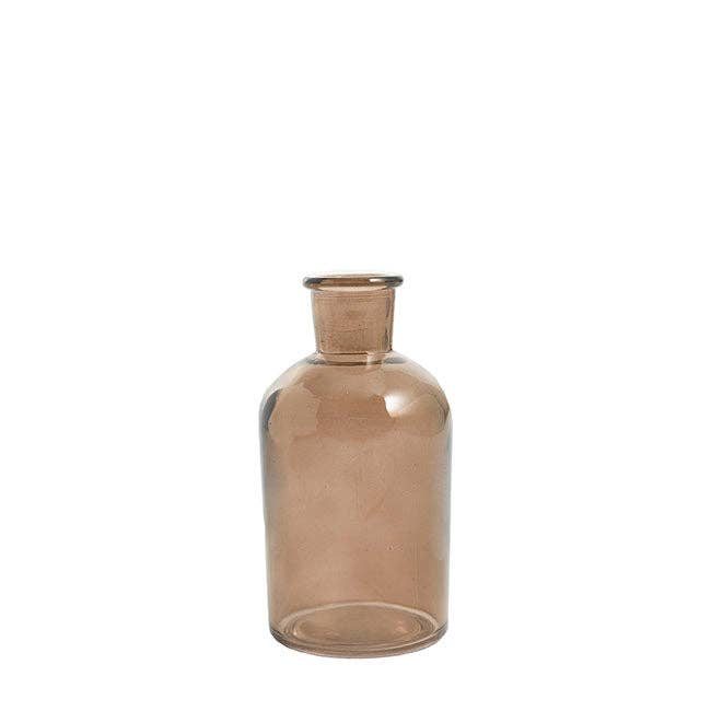 La Palma Rhode - Wholesale Vase - Vintage Glass Bottle Vase - Dark Brown