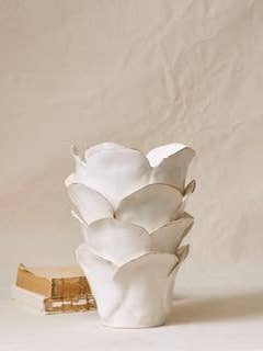 Petal Vase - Tall for wholesale by Honeychurch