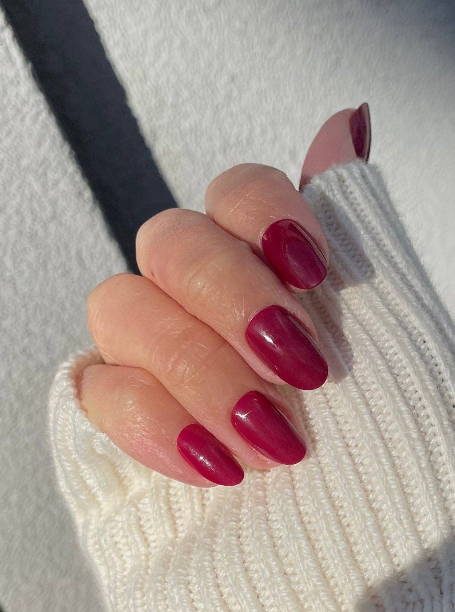 Paintbox - Wholesale Press-On/Fake Nails - Bordeaux | Press Ons Nails0