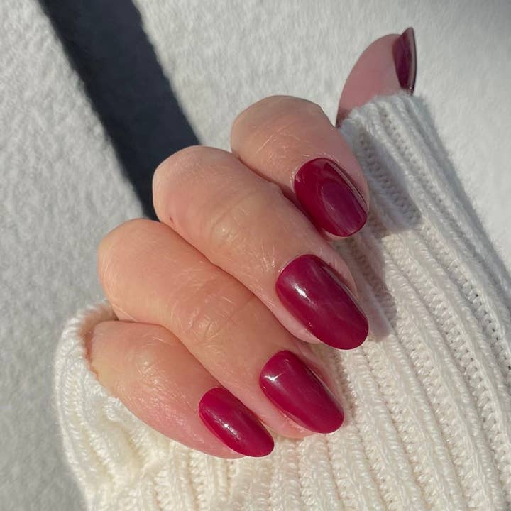 Paintbox - Wholesale Press-On/Fake Nails - Bordeaux | Press Ons Nails