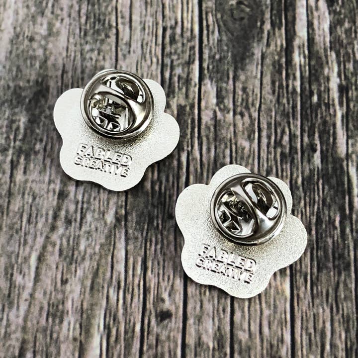 The Fabled Creative Co. – wholesale Nål och knapp för kavajslag – Cat Paws - Emalj Pin Set3