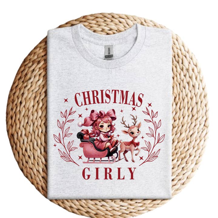 Julepige Julegrafisk T-shirt for engroshandel hos Londas Tees and Tumblers