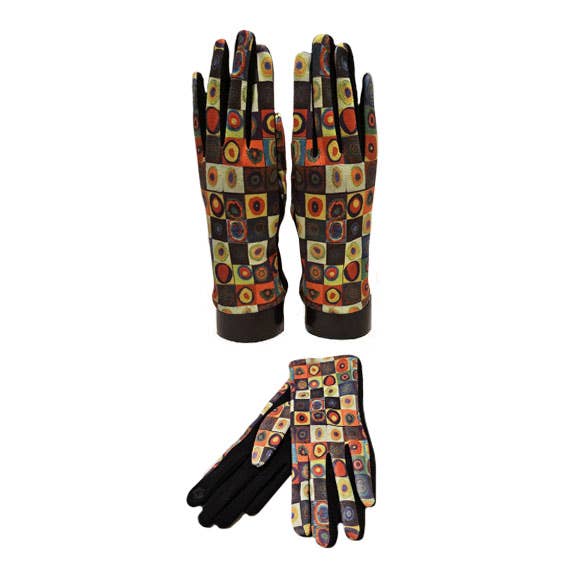 Access by Mediterranean Concepts - Vendita all'ingrosso Guanti - Donna - Guanto quadrato e pois Wessily Kandinsky, taglia piccola1