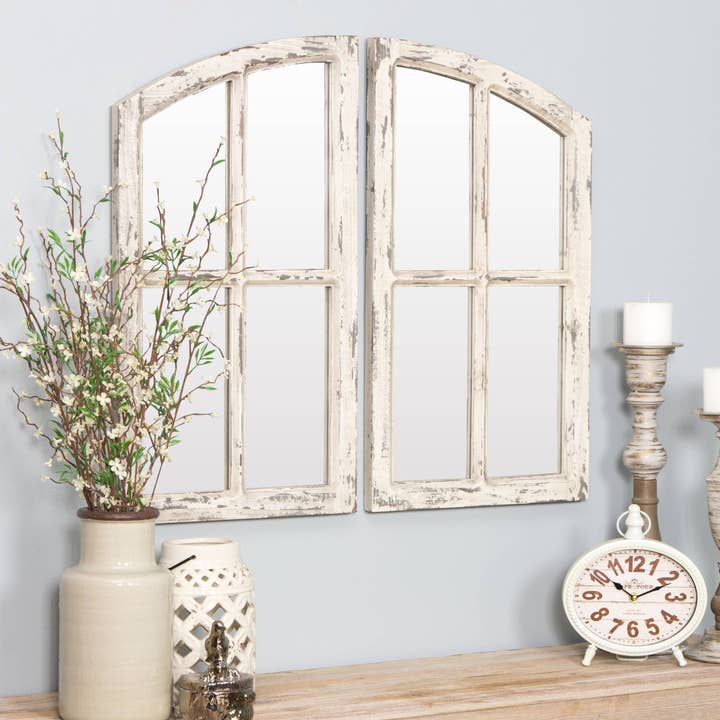 Aspire Home Accents - Wholesale Wall Mirror - Jolene Mirror (Set of 2) - 27"H x 15"W
