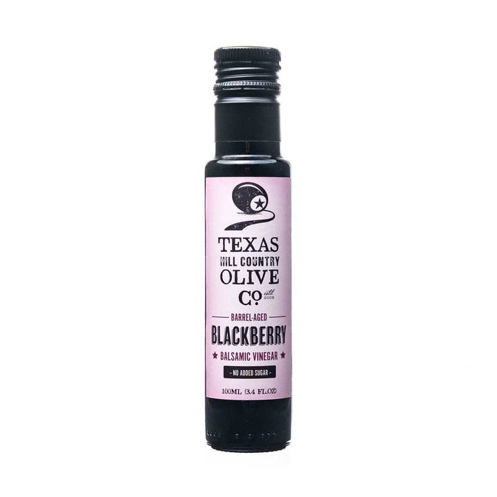 Texas Hill Country Olive Co. - Wholesale Vinegar - Blackberry Balsamic Vinegar - 100ml.