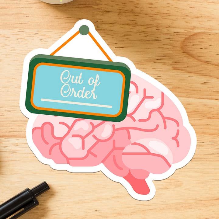 Out of Order Stickers - Body Parts for wholesale by Shop Intaglio