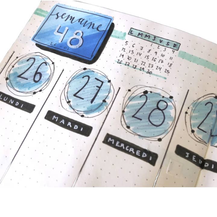 Exaclair - Wholesale Journal/Diary - Rhodia Hardcover Goalbook Dot Bullet Journal - Ivory Paper4