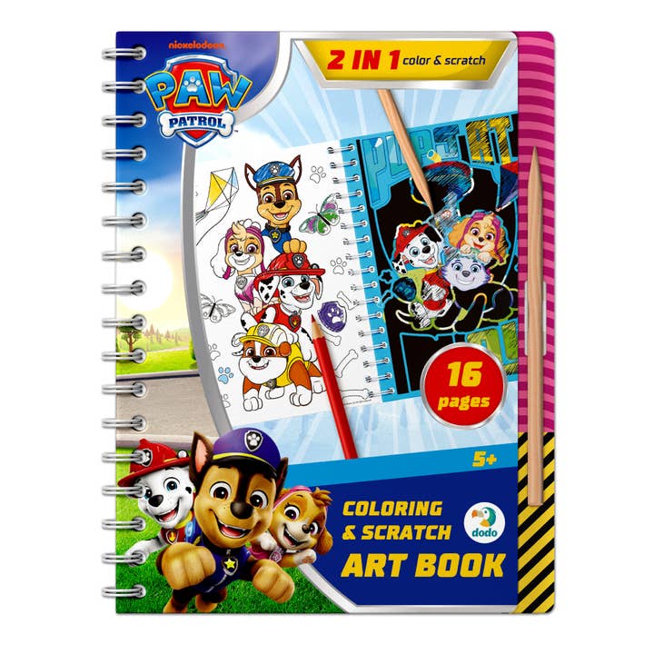 Creativity Kit Book With Coloring andĀ Scratching Art Book for wholesale by DoDo Brand