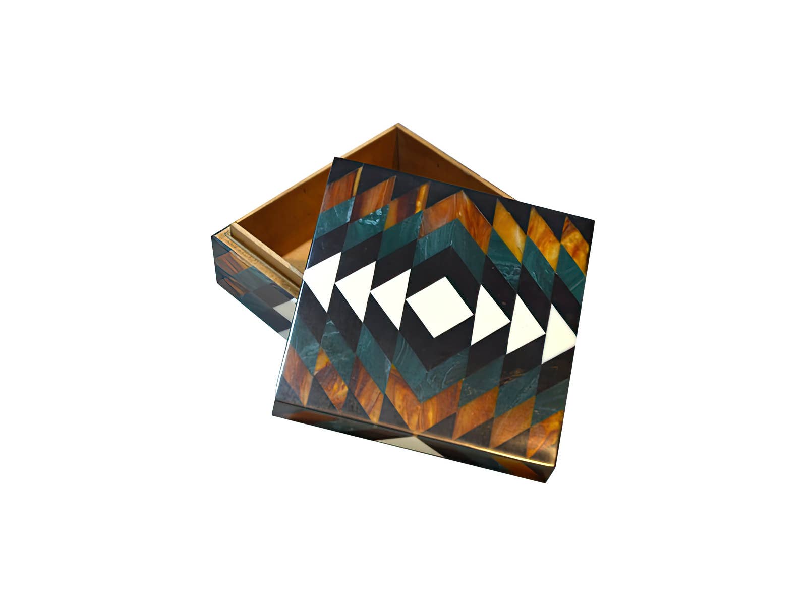 Gypsy Rose - Wholesale Decoratief doosje - Houten doos met Azteeks ontwerp1