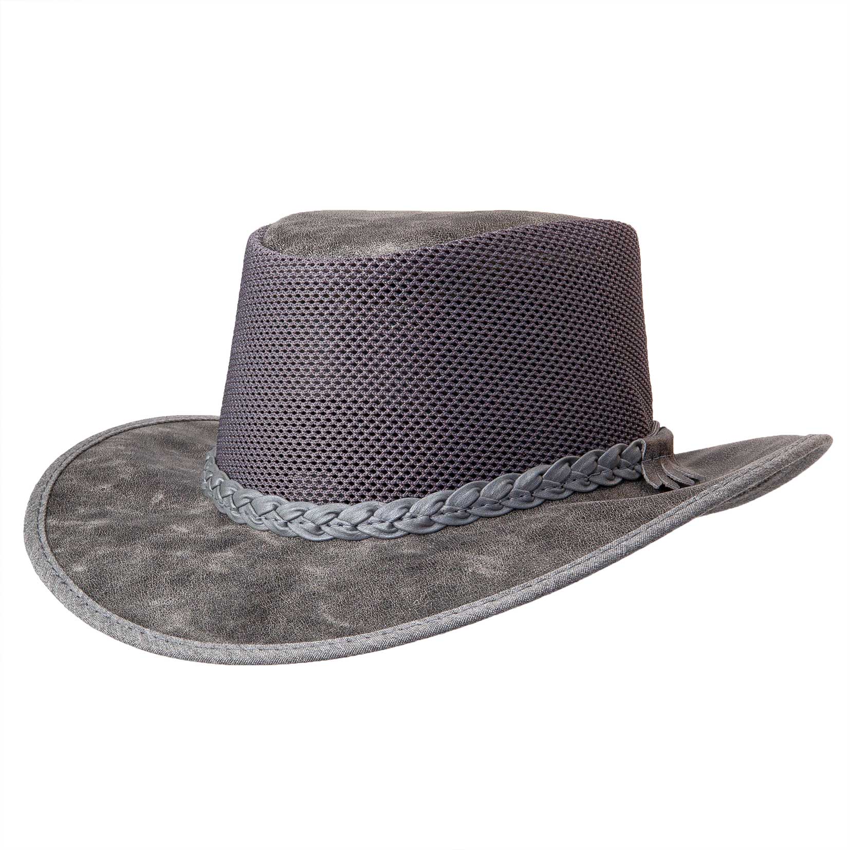 American Hat Makers - Wholesale Fedora - Unisex - Wide Brim Outback Sun Hat - Style Breeze15