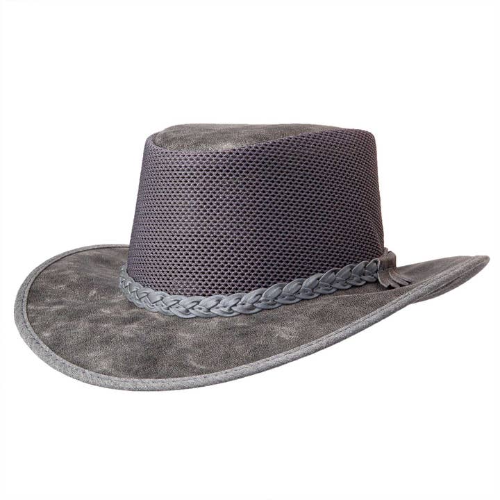 American Hat Makers - Wholesale Fedora - Unisex - Wide Brim Outback Sun Hat - Style Breeze15