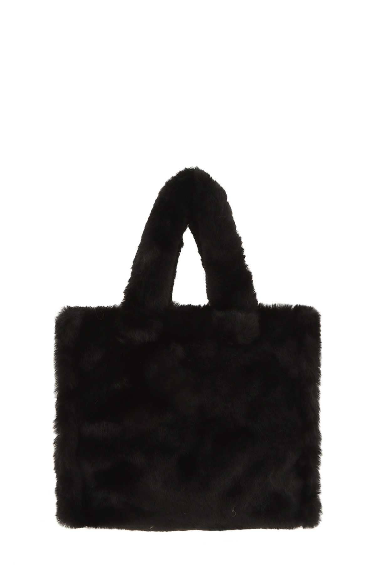anbfashion - Wholesale Top Handle Bag - Women's - MINI FAUX FUR HAND AND CROSSBODY BAG 22868