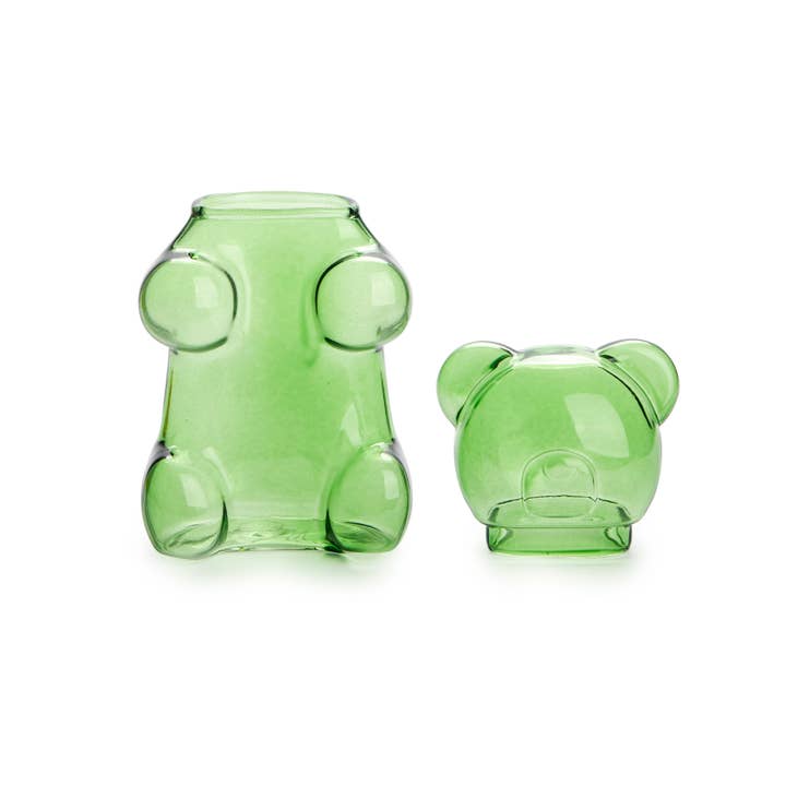 Balvi - Wholesale Jar - Sugar bowl, Yummy Bear, green, 250 ml, glass8