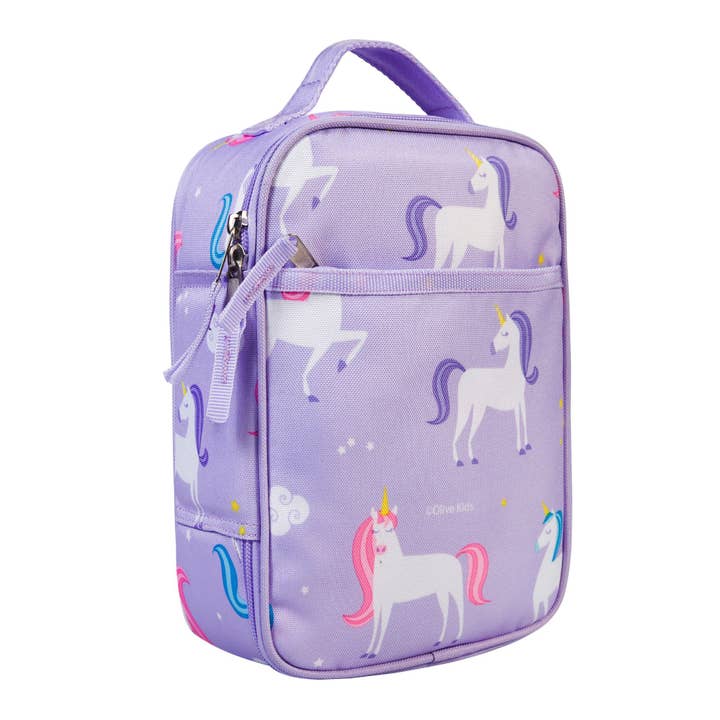 Unicorn Recycled Eco Lunch Bag for wholesale by Wildkin