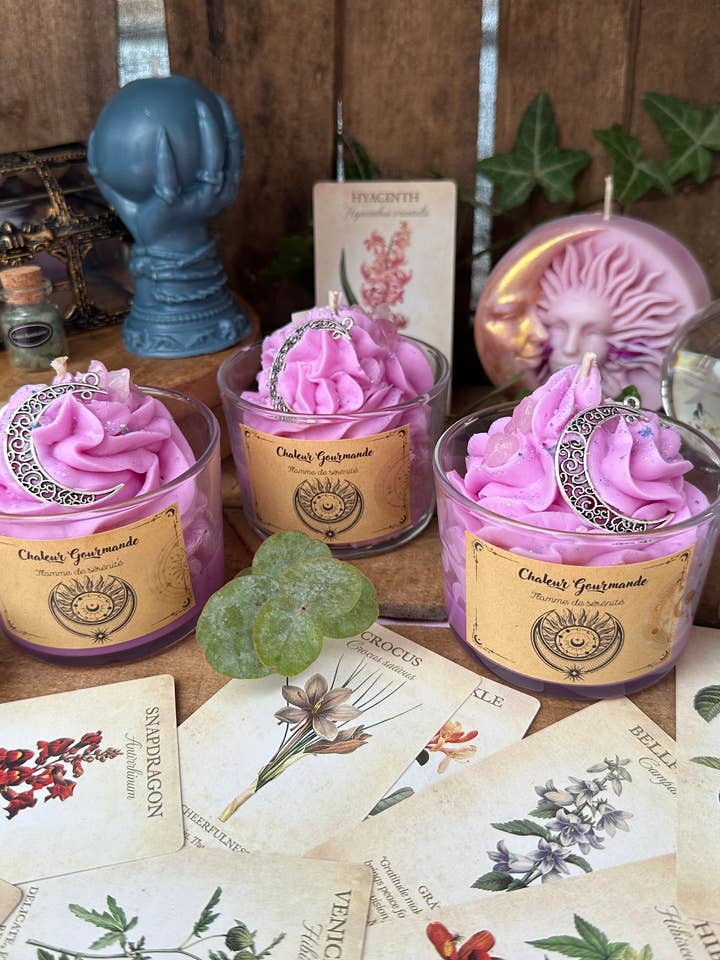 Serenity Flame Candle for wholesale by Chaleur Gourmande