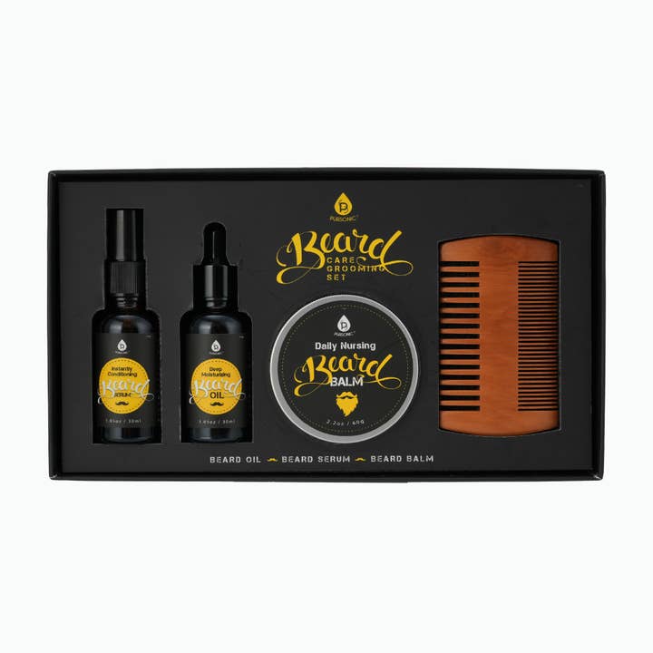 Set de barba para hombre para venta al por mayor de Pursonic