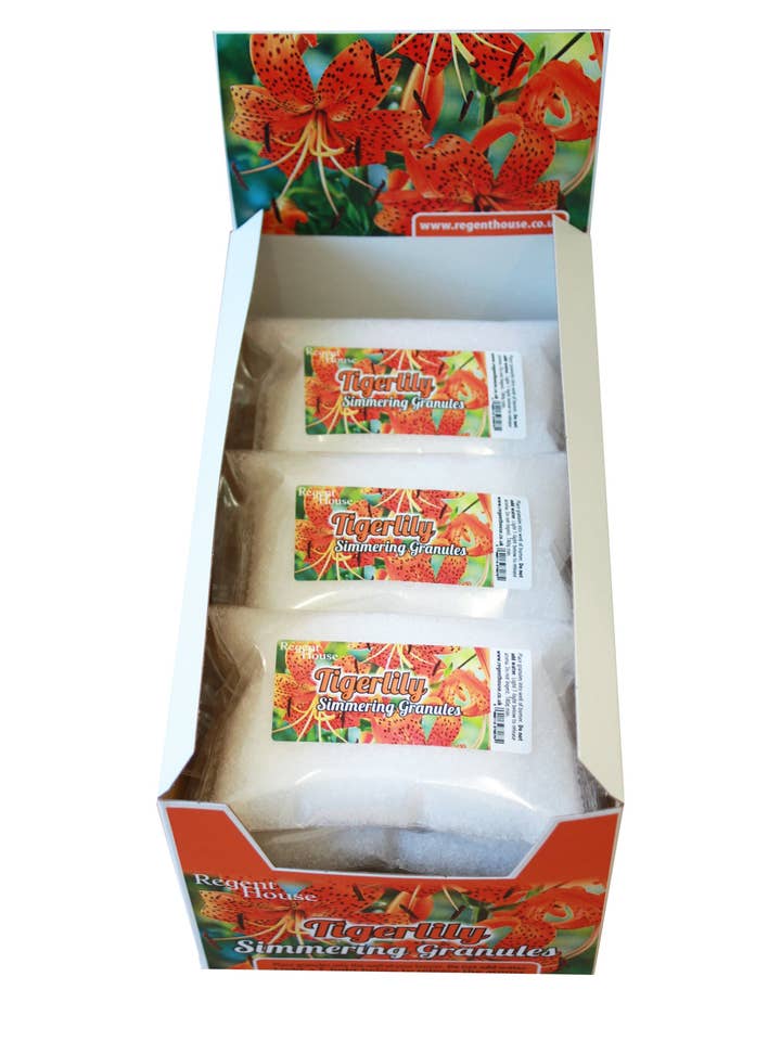 Tigerlily Simmering Granules for wholesale by Regent House