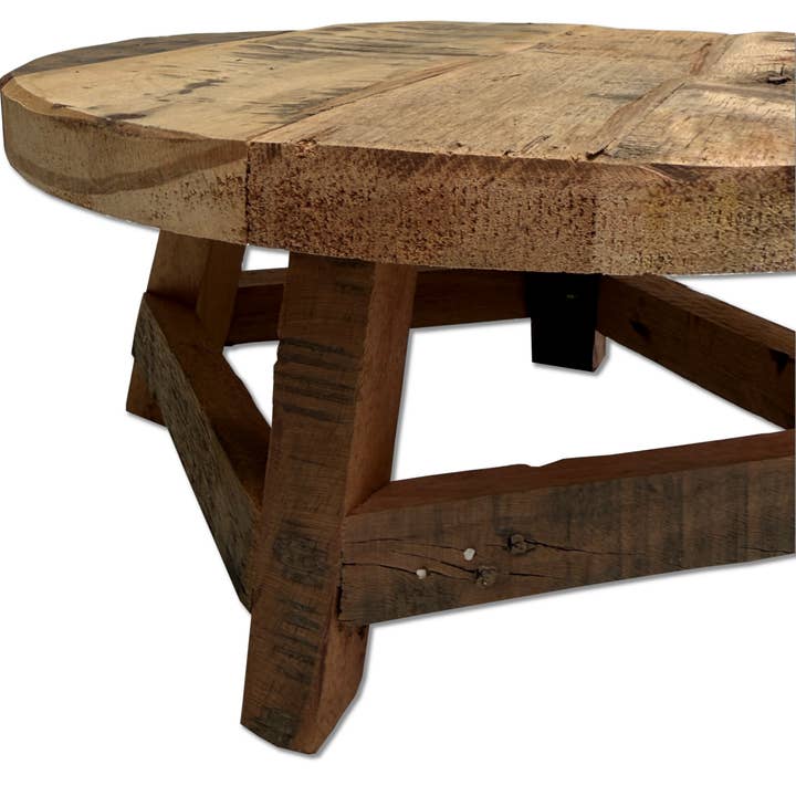 Nature and Style Wohnkultur Import GmbH - Wholesale Side Table - Housewood round table2